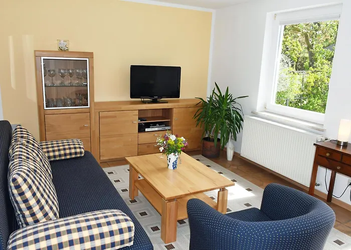 4 - Sterne Am Brink Mit Gartenter Und Meerblick Διαμέρισμα